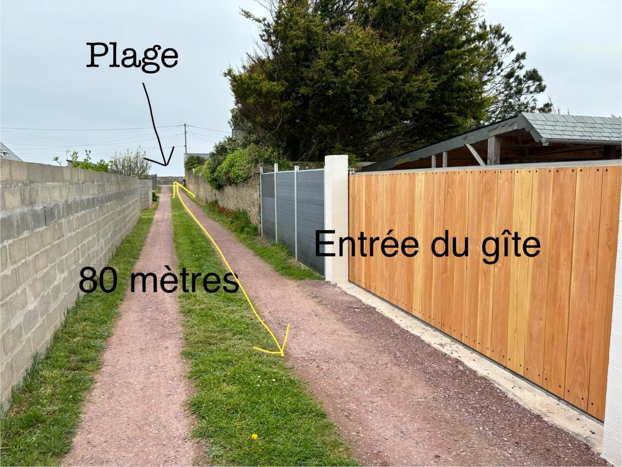 Gite Acces Direct A La Plage Du Dday Saint-Marcouf エクステリア 写真
